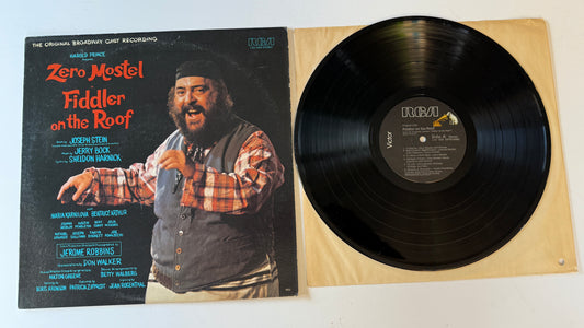 Various Zero Mostel In Fiddler On The Roof (The Original Broadway Cast Recording) Used Vinyl LP VG+\G+