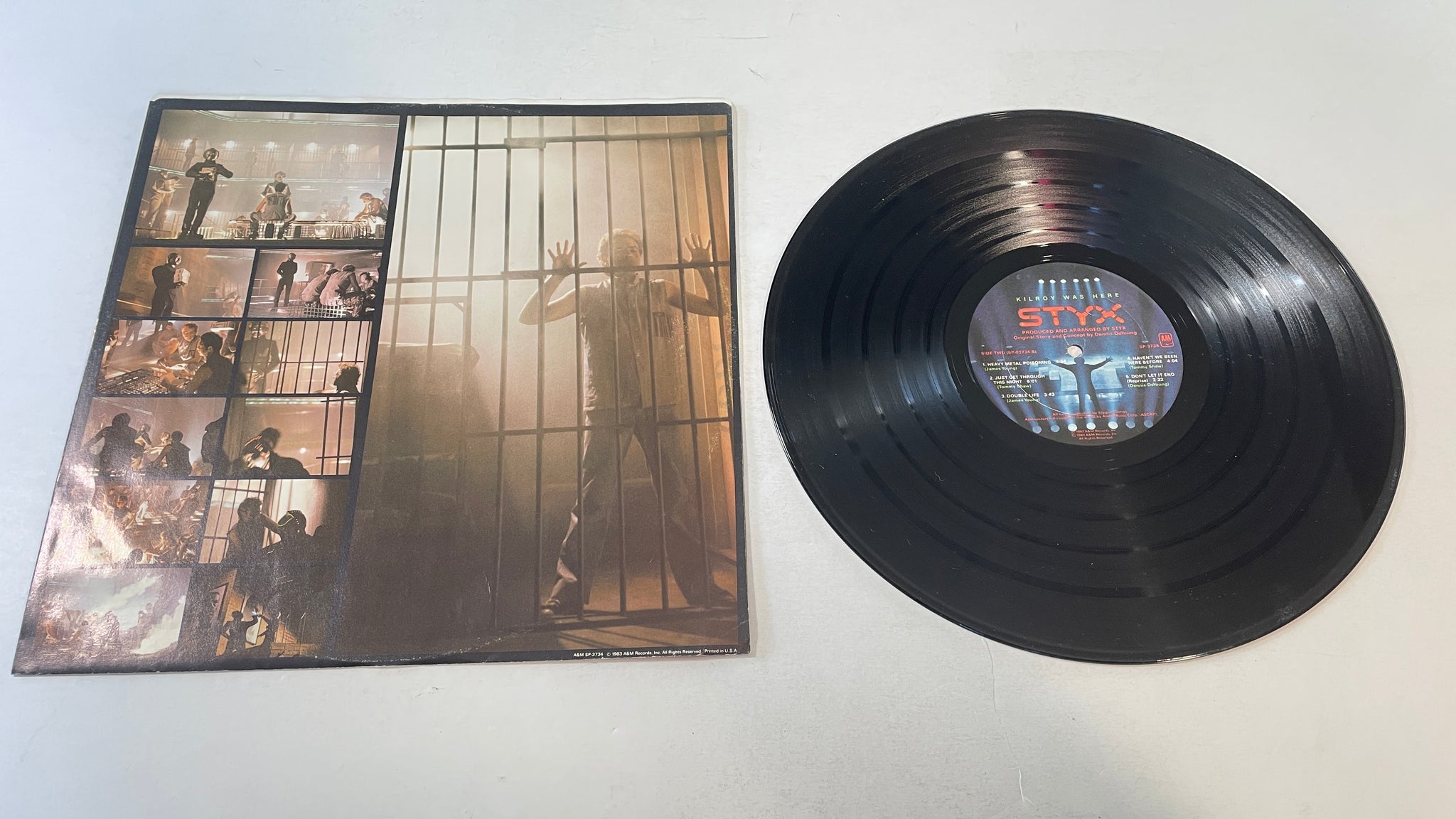 Styx – Kilroy Was Here Used Vinyl LP VG+\VG SP-3734 Slow Turnin Vinyl